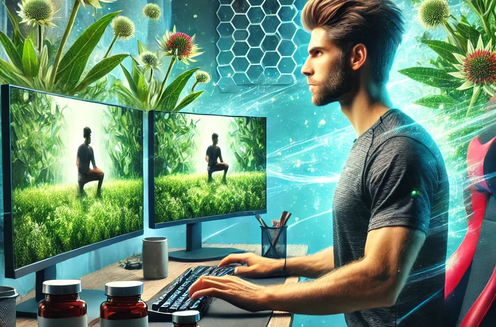 Managing Stress in E-Gaming: Natural Solutions for Better Performance