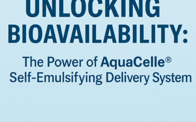 Unlocking Bioavailability: The Power of AquaCelle® Self-Emulsifying Delivery System