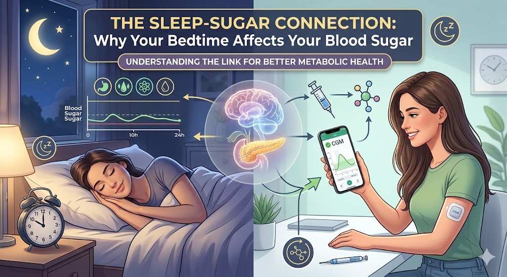The Sleep-Sugar Connection: Why Your Bedtime Affects Your Blood Sugar