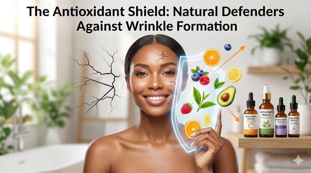 The Antioxidant Shield: Natural Defenders Against Wrinkle Formation