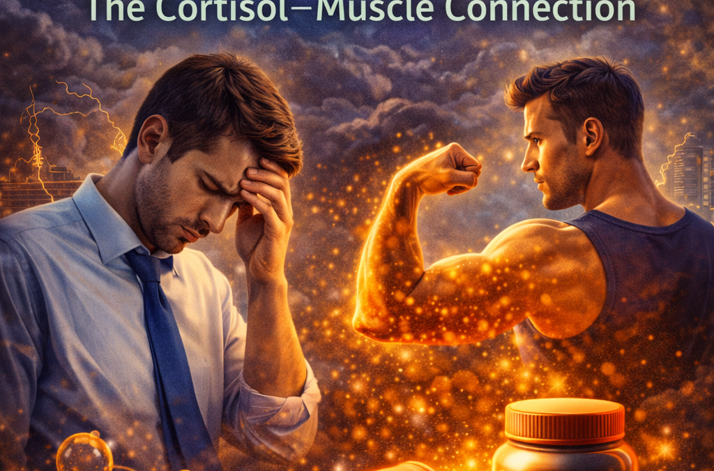 How Stress Steals Your Strength: The Cortisol–Muscle Connection
