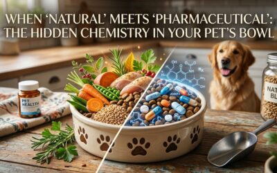 When “Natural” Meets “Pharmaceutical”: The Hidden Chemistry in Your Pet’s Bowl