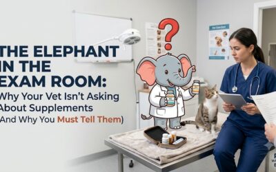 The Elephant in the Exam Room: Why Your Vet Isn’t Asking About Supplements (And Why You Must Tell Them)