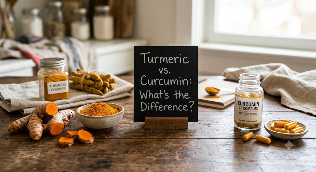 Turmeric vs. Curcumin: What’s the Difference?