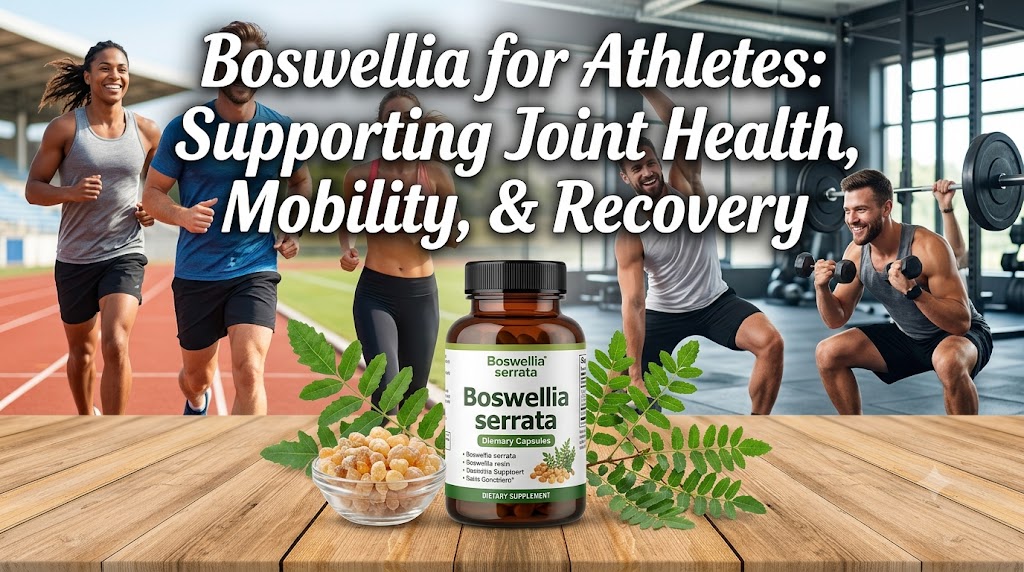 Boswellia for Athletes: Supporting Joint Health, Mobility, & Recovery