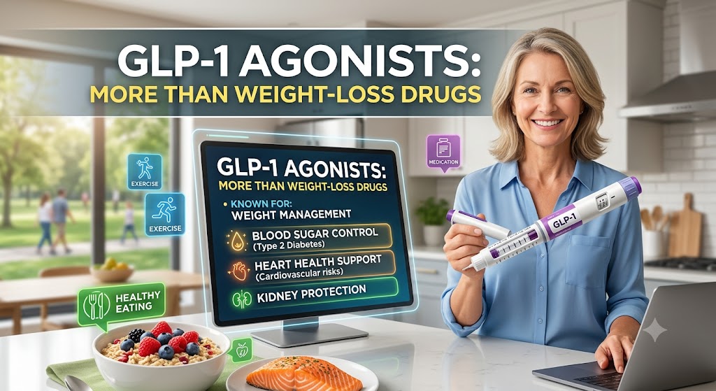 GLP-1 Agonists: More Than Weight-Loss Drugs